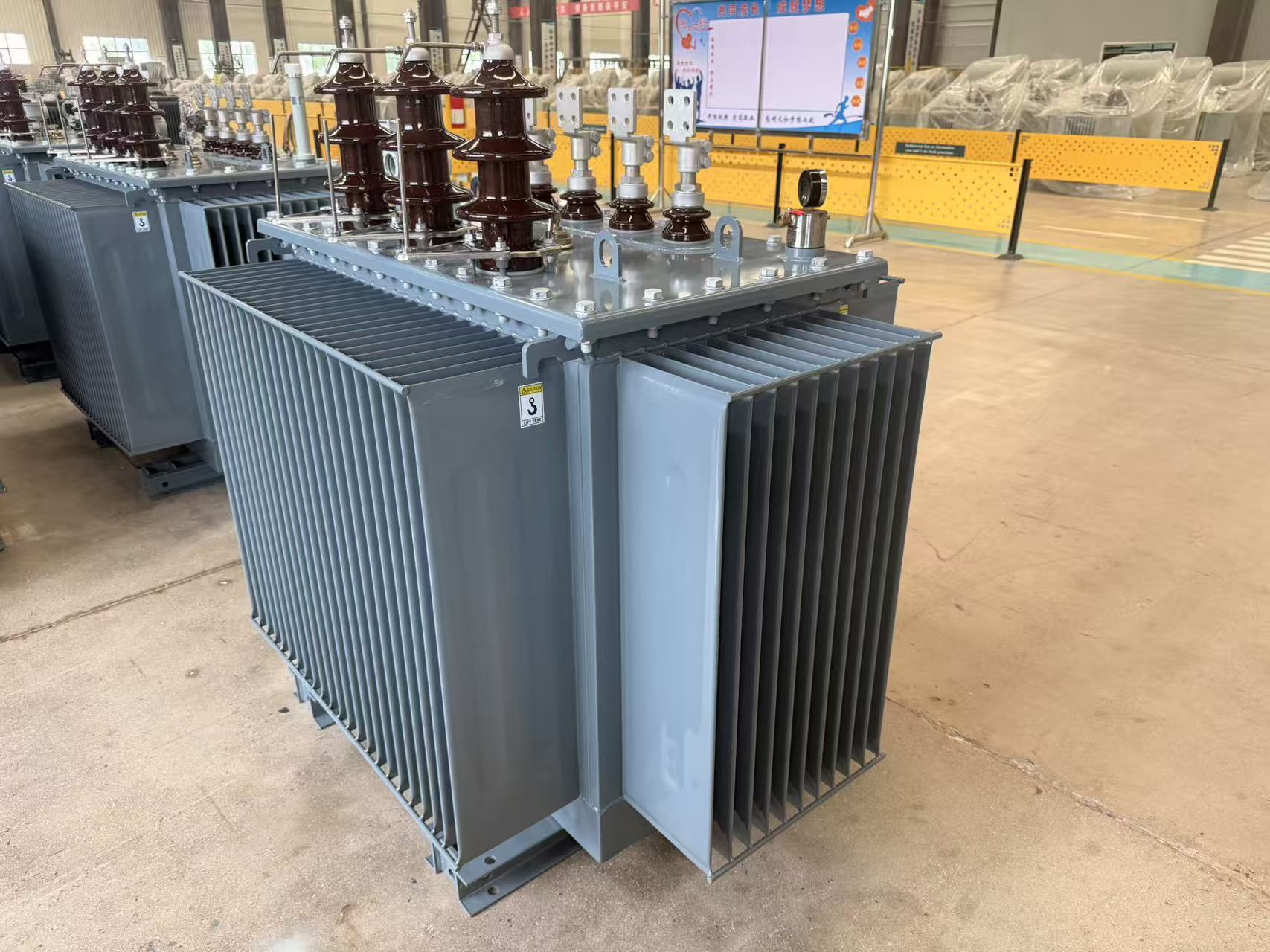 SYHF, 엄격한 테스트 프로토콜을 적용한 S-M-630kVA10(6)-0.4 유입 변압기 생산 시작